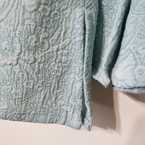 Orchid Rose vintage cropped floral blouse … - Picture 6 of 8